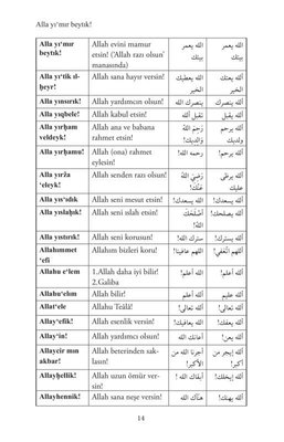 Midyat'ta Konuşulan Muhallemi Lehçesi - Arapça Türkçe Sözlük