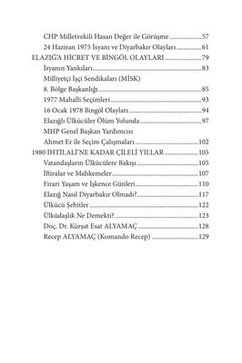 Komando Recep - 24 Haziran 1975 İsyanı ve 1978 Bingöl Olayları