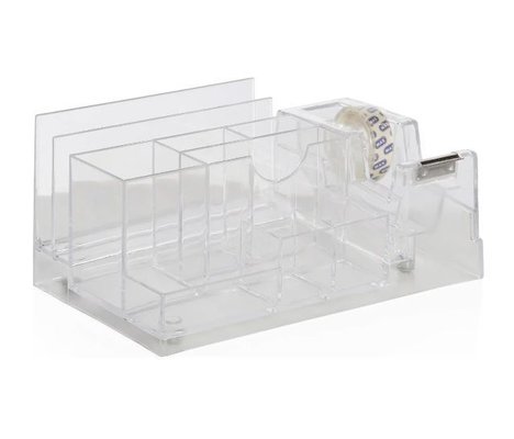 Mas 815 Desk Organizer Bant Kesicili Şeffaf