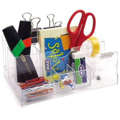 Mas 815 Desk Organizer Bant Kesicili Şeffaf