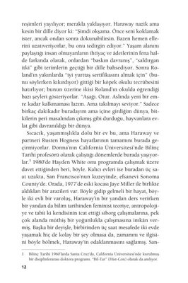 Tıpkı Bir Yaprak Gibi - Donna J. Haraway ile Söyleşi