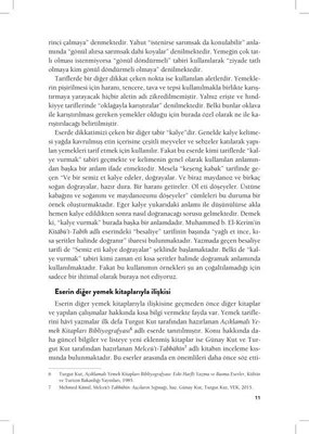 Kitab - ı Me'kulat: Bilinmeyen Bir Osmanlı Yemek Kitabı