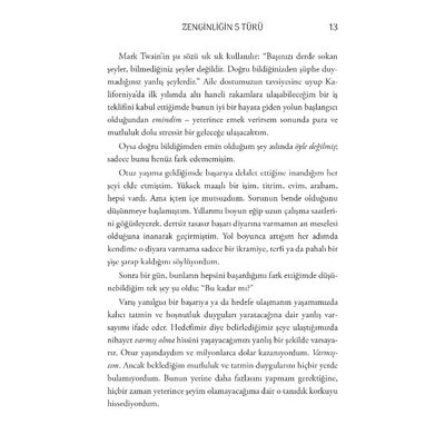 Zenginliğin  Türü