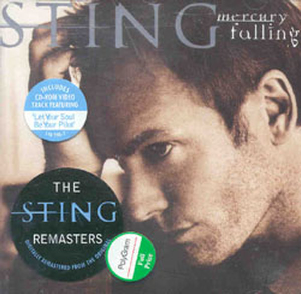 Sting 1996 Mercury Falling. Sting "Mercury Falling". Sting "Mercury Falling (LP)". Covrik Sting Mercury Falling.