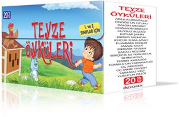 Teyze Öyküleri 1. ve 2. Sınıflar İçin 20 Kitap Takım