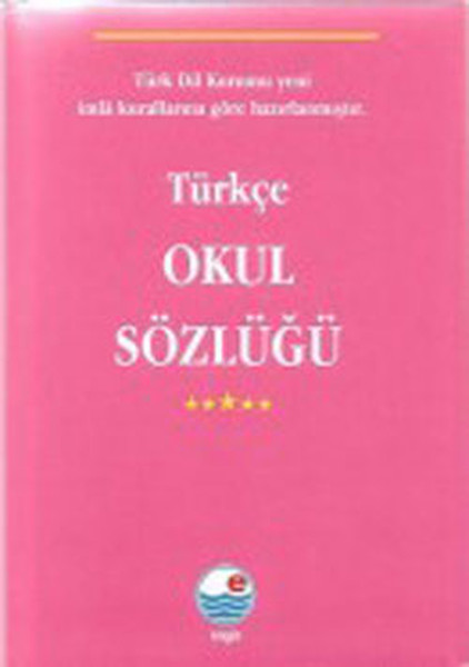 Türkçe Okul Sözlüğü-Orta Boy-Pembe