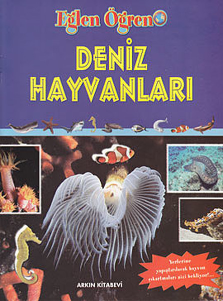 Eğlen Öğren Dizisi - Deniz Hayvanları (Çıkartmalı)