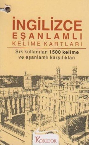 İngilizce Eşanlamlı Kelime Kartları