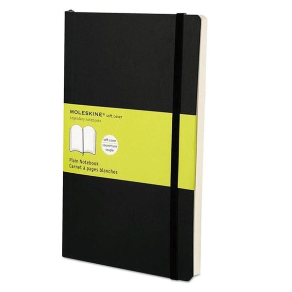 Moleskine Klasik Büyük Boy Yumuşak Kapak Düz Defter Siyah