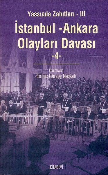 Yassıada Zabıtları 3 İstanbul - Ankara Olayları Davası (4 Cilt)