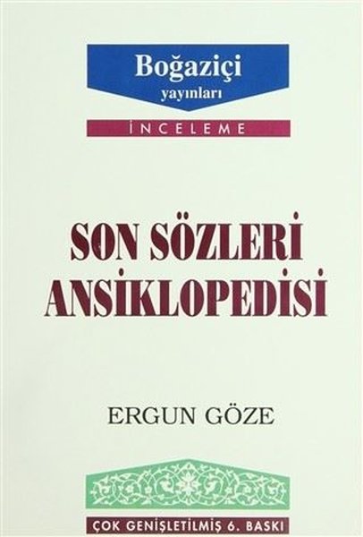 Son Sözleri Ansiklopedisi