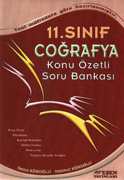 Esen 11. Sınıf Coğrafya Konu Özetli Soru Bankası