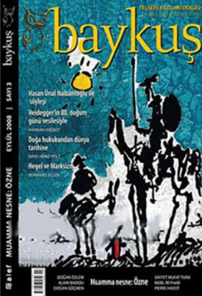 Baykuş Felsefe Yazıları Dergisi Sayı: 3 (Eylül 2008)