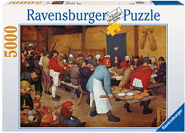 Revensburger Brueghel-Köyde Dügün 5000 Parçali