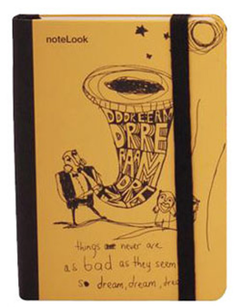 Notelook A7 Dreamers 100 Yaprak 70 Gr Çizgili Defter Scrikss