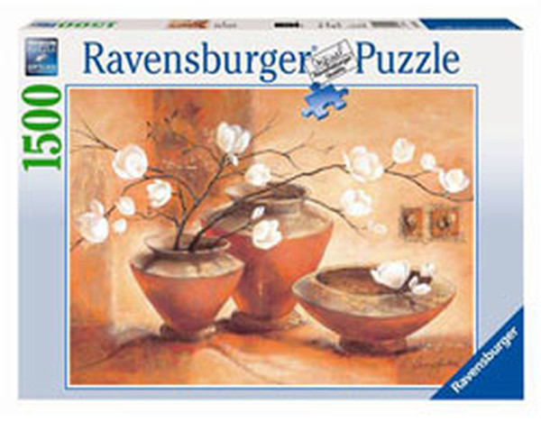 Ravensburger  Beyaz Manolyalar 1001-1500 Parça Ra 163922