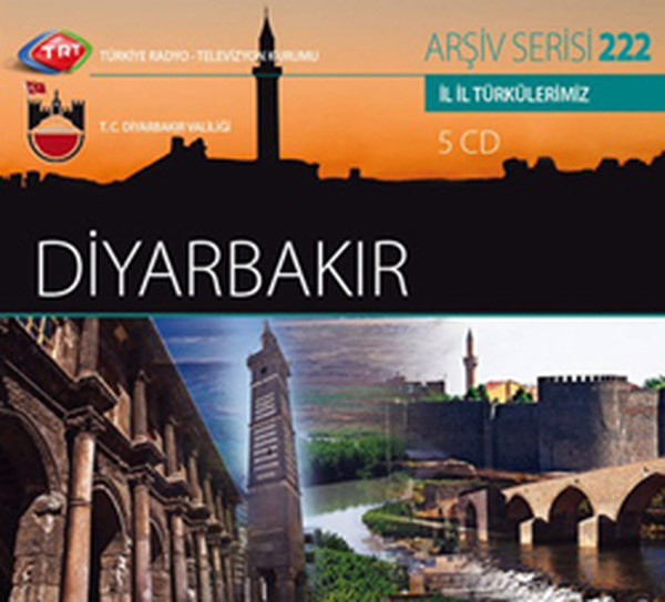 TRT Arsiv Serisi 222 / Diyarbakir 5 CD BOX SET
