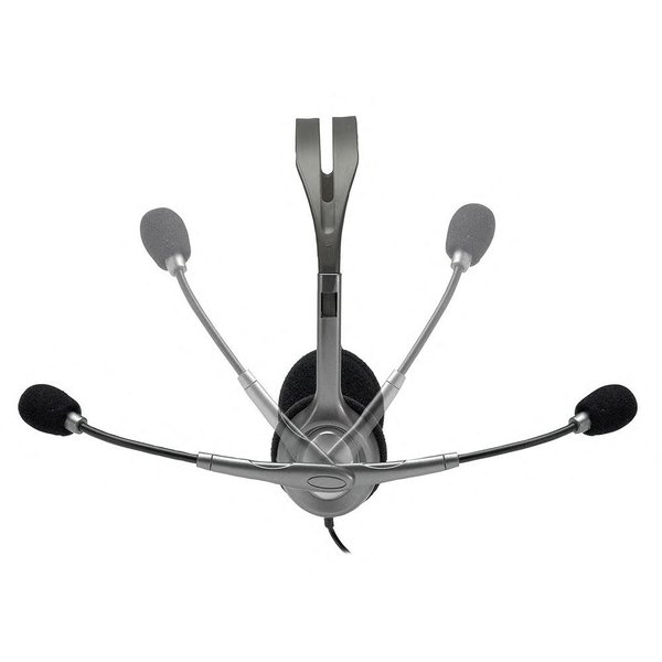 Logitech H110 Kablolu Stereo Kulaklık – Gri