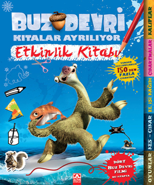 Buz Devri Kitalar Ayriliyor Etkinlik Kitabi D R Kultur Sanat Ve Eglence Dunyasi