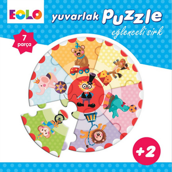 Yuvarlak Puzzle - Eğlenceli Sirk