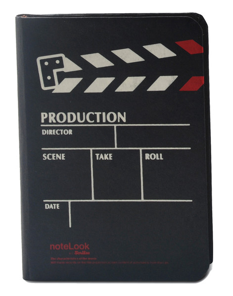 Notelook Production A7 Dikey Çizgili Siyah 100 Yaprak 70 T000Dftproba7V