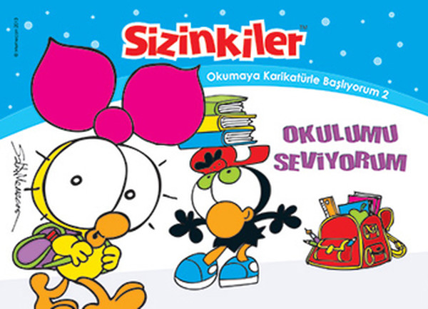 Okumaya Karikatürle Başlıyorum 2 - Okulumu Seviyorum