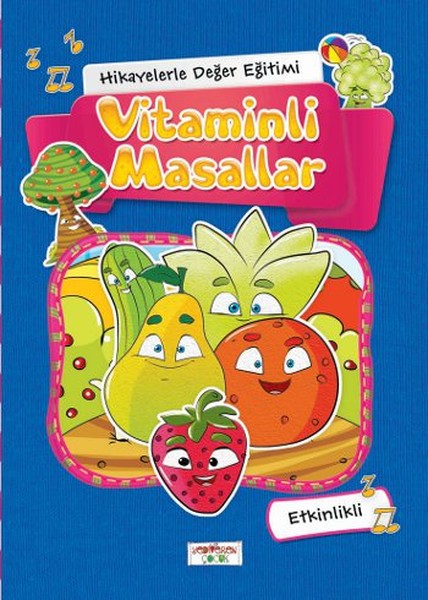 Vitaminli Masallar - Mavi Renk