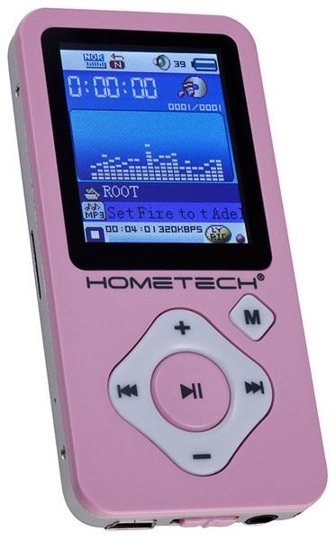 Hometech Mp182ra 4gb Mp4 Player Pembe