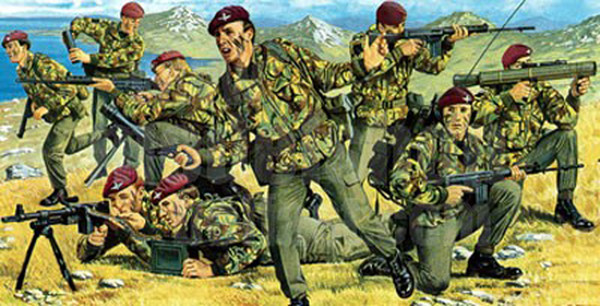Revell British Paratroopers 1:76 2596