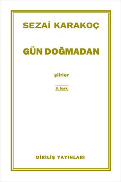 Gün Doğmadan