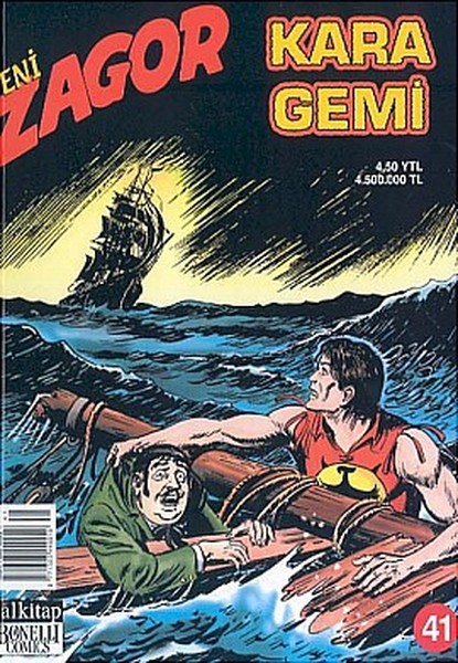 Yeni Zagor Sayı:41 Kara Gemi