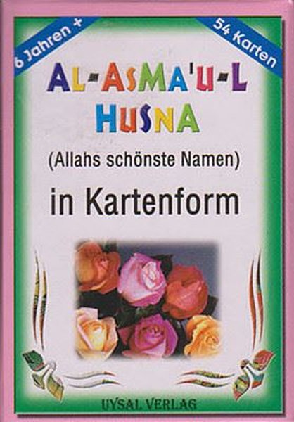 Lernkarten - Al-Asma'u-l Husna (Allahs schönste Namen) in Kartenform