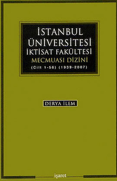 İstanbul Üniversitesi İktisat Fakültesi Mecmuas...