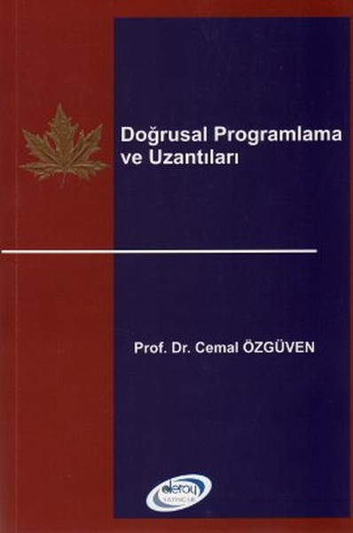 Doğrusal Programlama ve Uzantıları