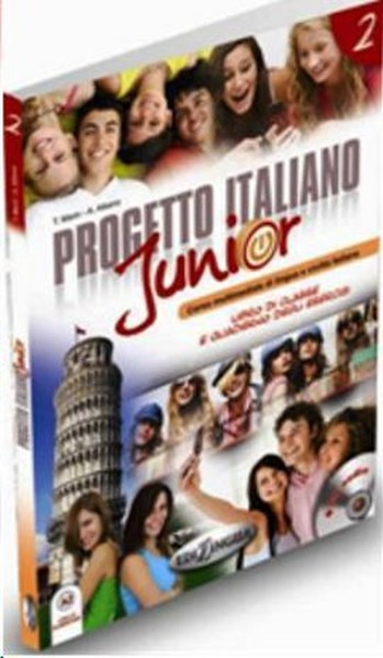 Progetto Italiano Junior 2 (Ders Kitabı ve Çalışma Kitabı +CD) İtalyanca Orta-Alt Seviye