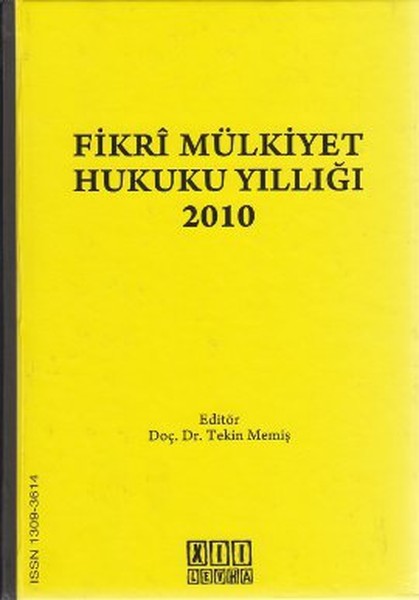 Fikri Mülkiyet Hukuku Yıllığı 2010