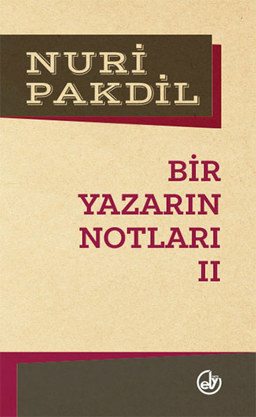 Bir Yazarın Notları 2