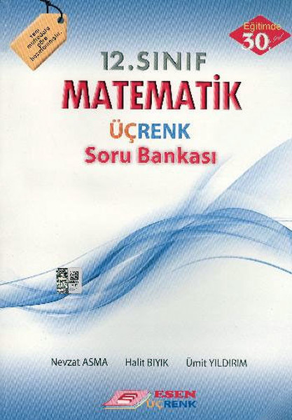 3 Renk YayÄ±nlarÄ± 12.SÄ±nÄ±f Matematik Soru BankasÄ± ile ilgili gÃ¶rsel sonucu