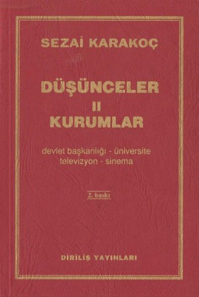 Düşünceler -2 Kurumlar