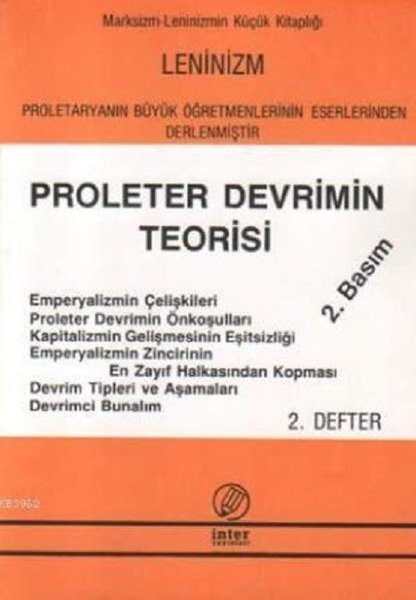 Proleter Devrimin Teorisi (2. Defter)