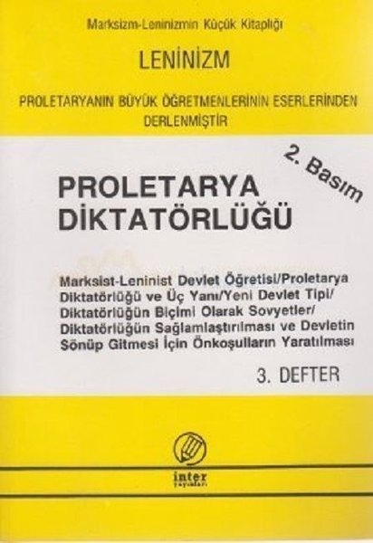 Proletarya Diktatörlüğü (3. Defter)