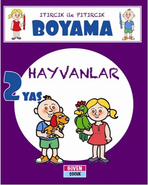 Itırcık ile Pıtırcık Boyama 2 Yaş - Hayvanlar