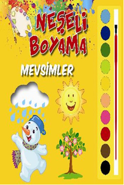 Neşeli Boyama Mevsimler