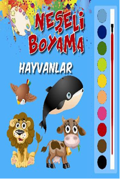 Neşeli Boyama Hayvanlar