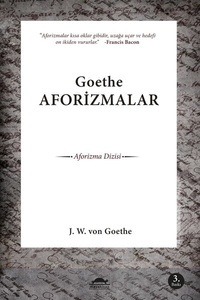 Goethe - Aforizmalar