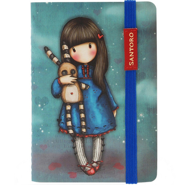 Santoro Gorjuss Pocket Notebook Hush Little Bunny 81120G9 D&R