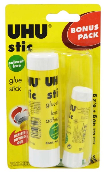 Uhu Stic 40Gr + 8.2 Gr Blisterli Uhu48135 51007410