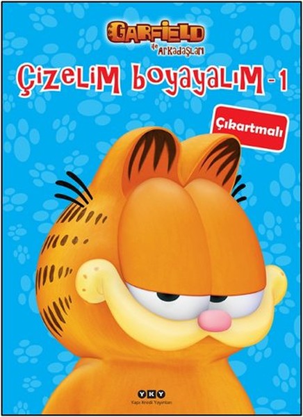 Çizelim Boyayalım 1 - Garfield ile Arkadaşları