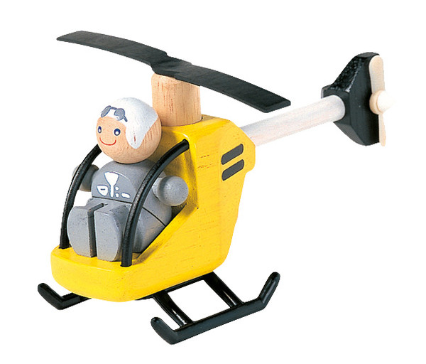 Plan Toys Pilotlu Helikopter (Helicopter with Pilot) 6060