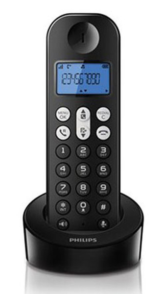 Philips Dect Telefon D1211 Siyah - D1211B/38